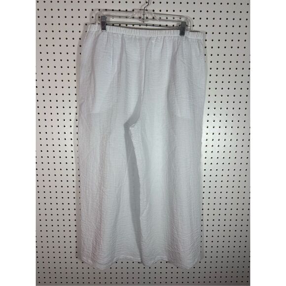 Habitat wide leg crepe pants size L - Picture 2 of 10